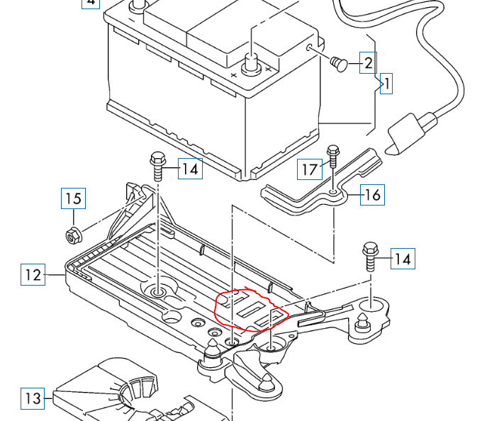 Correct battery for Leon 1.4TSI with Stop/Start | SEATCUPRA.NET