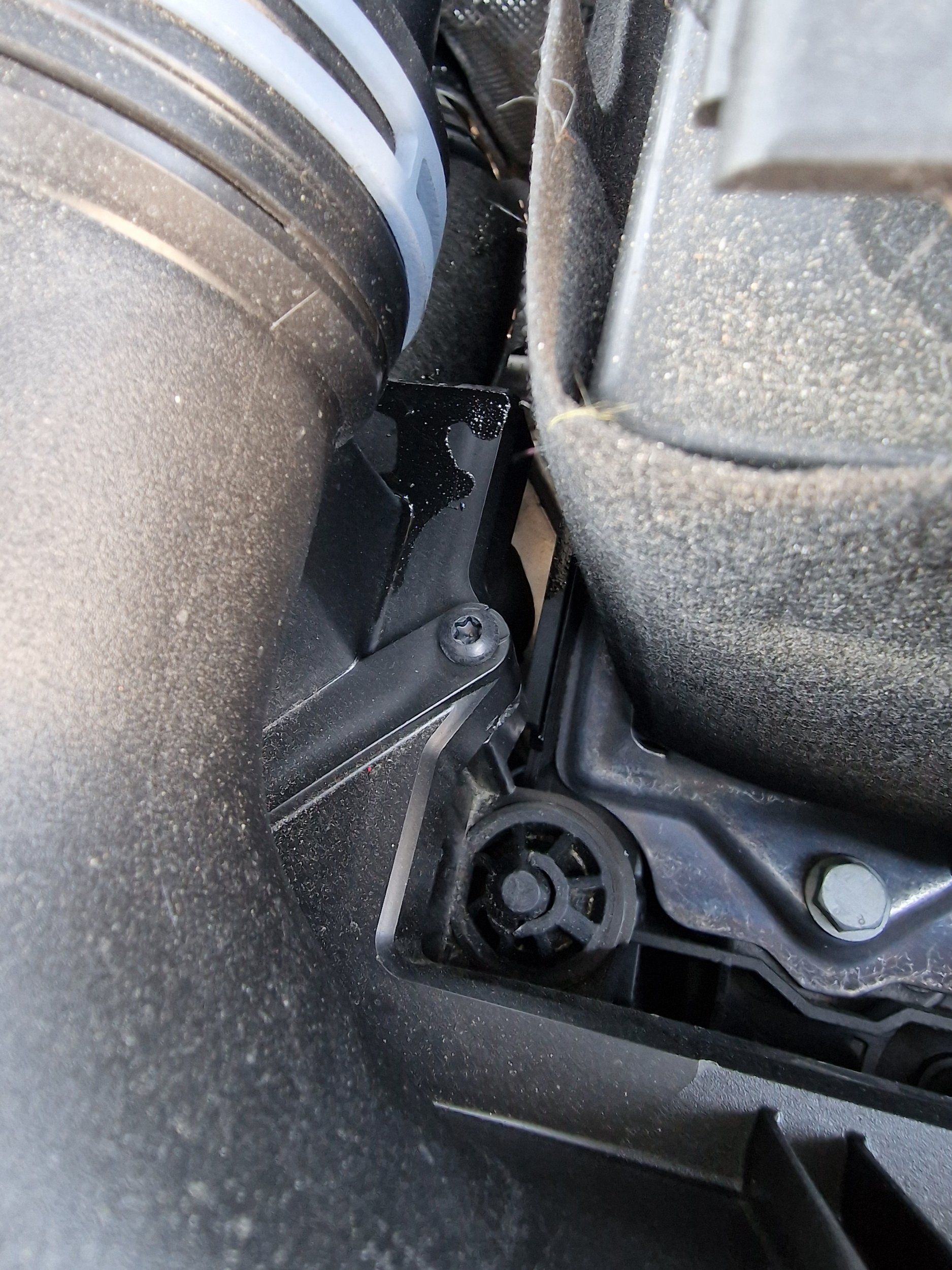 Engine Oil in Air Intake.