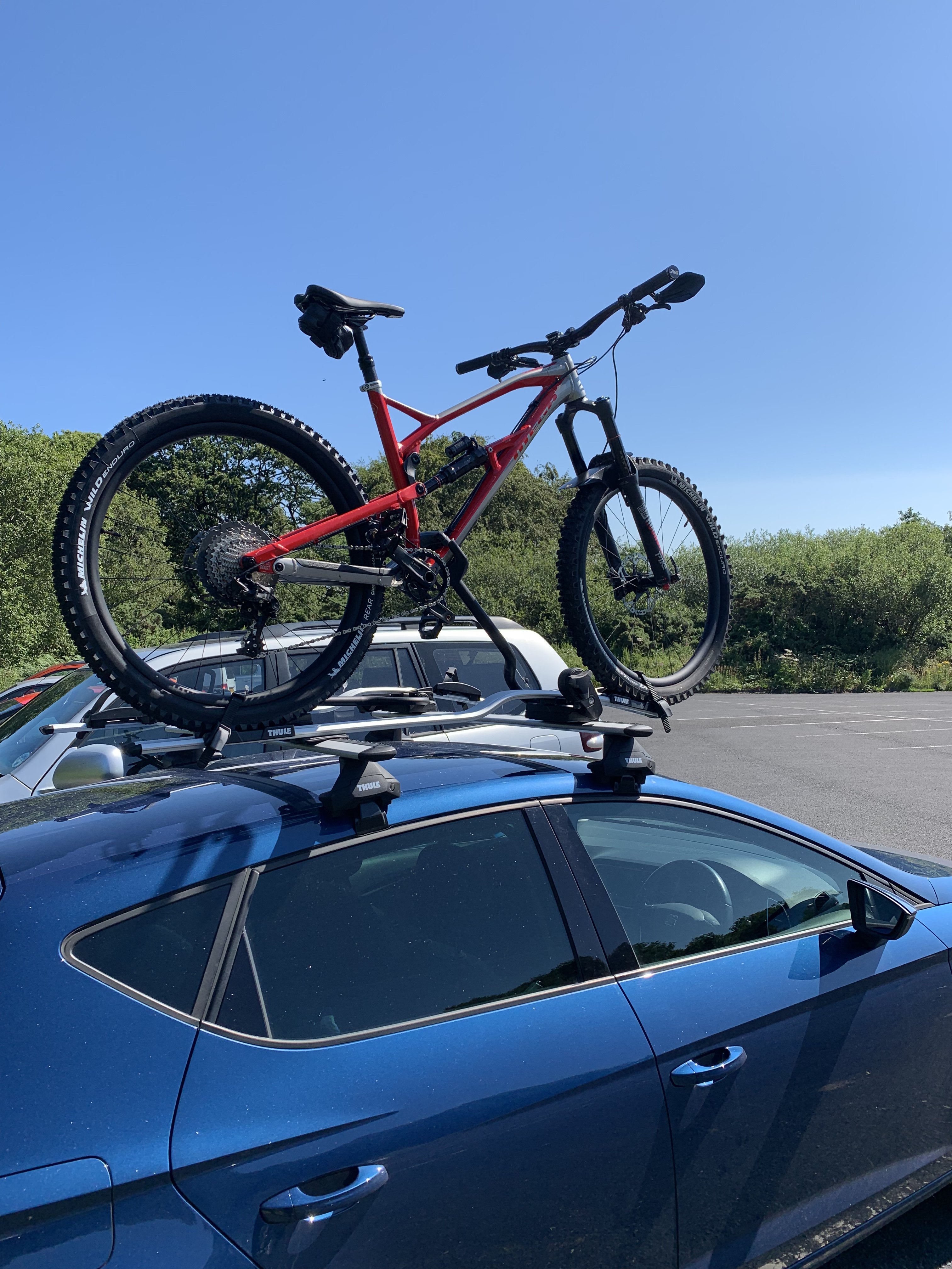 seat leon bike rack