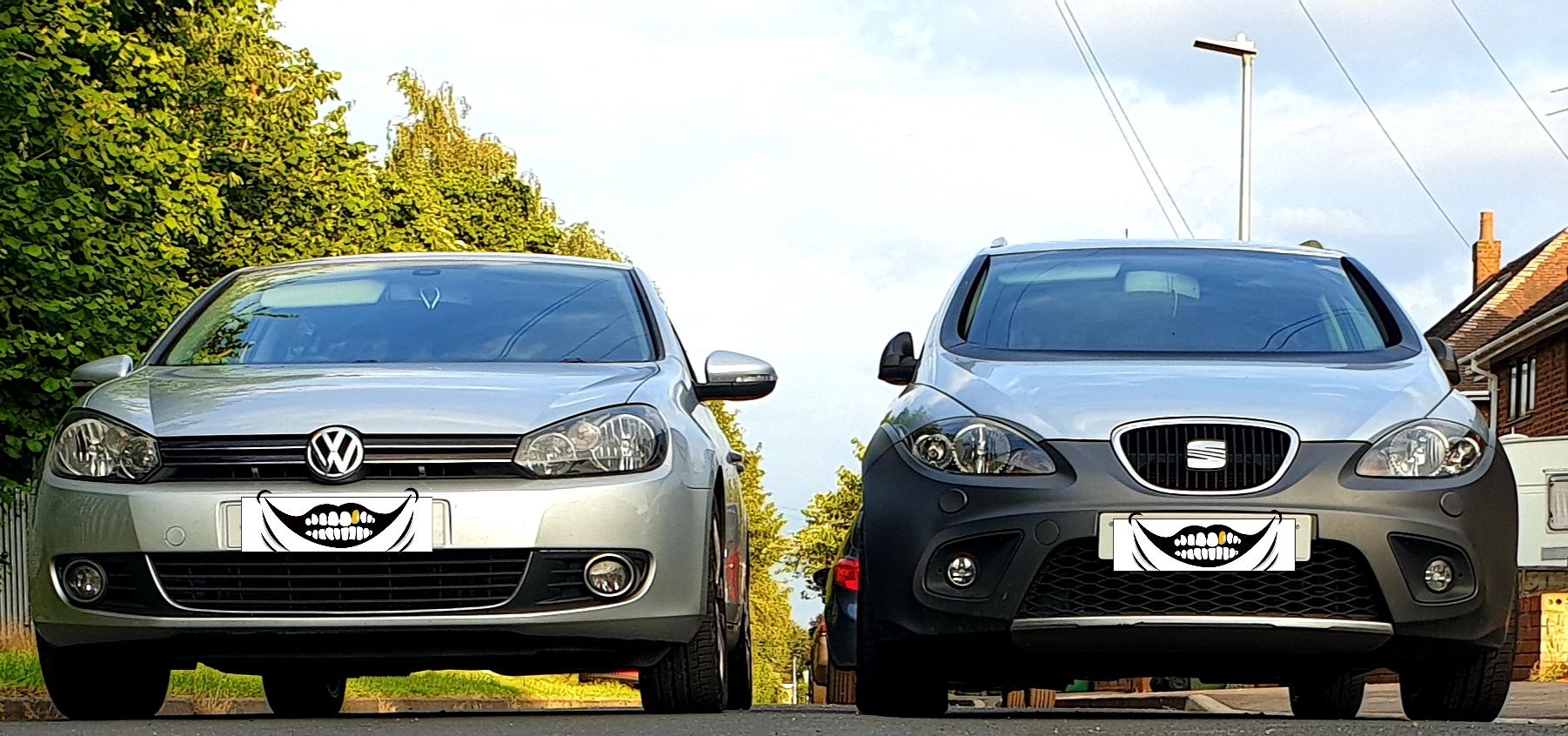 Next to a mk6 Golf 1.4 TSI 160 GT