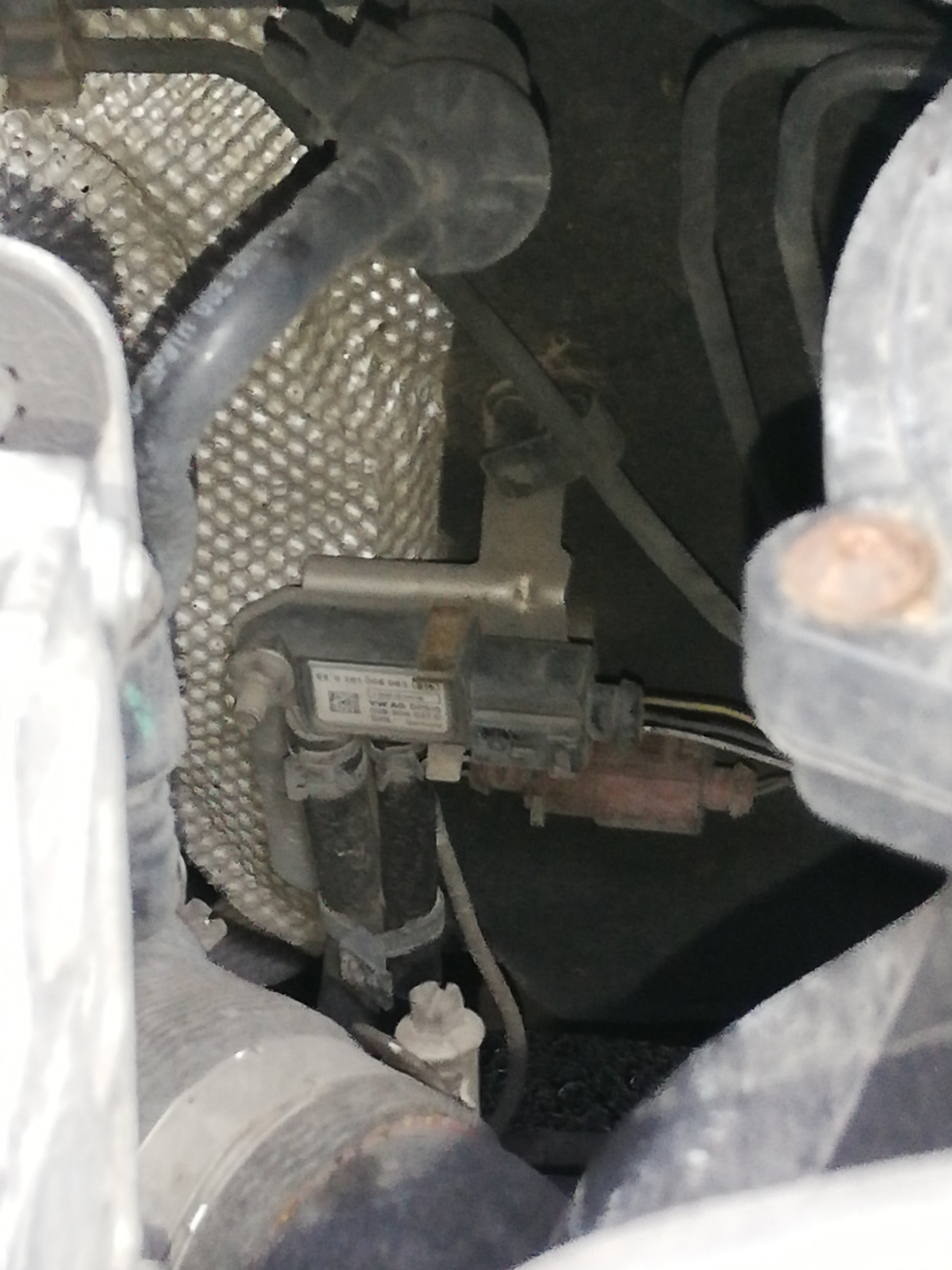 DPF Pressure Sensor Location?