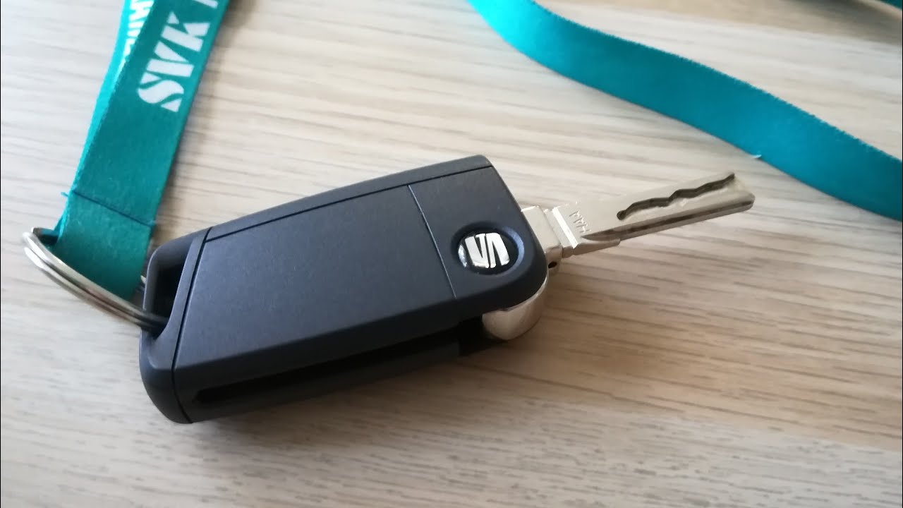 Car key fob logo