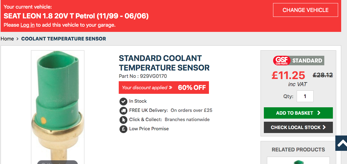 Erratic Temperature Gauge