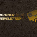 October newsletter title with a tarmac background