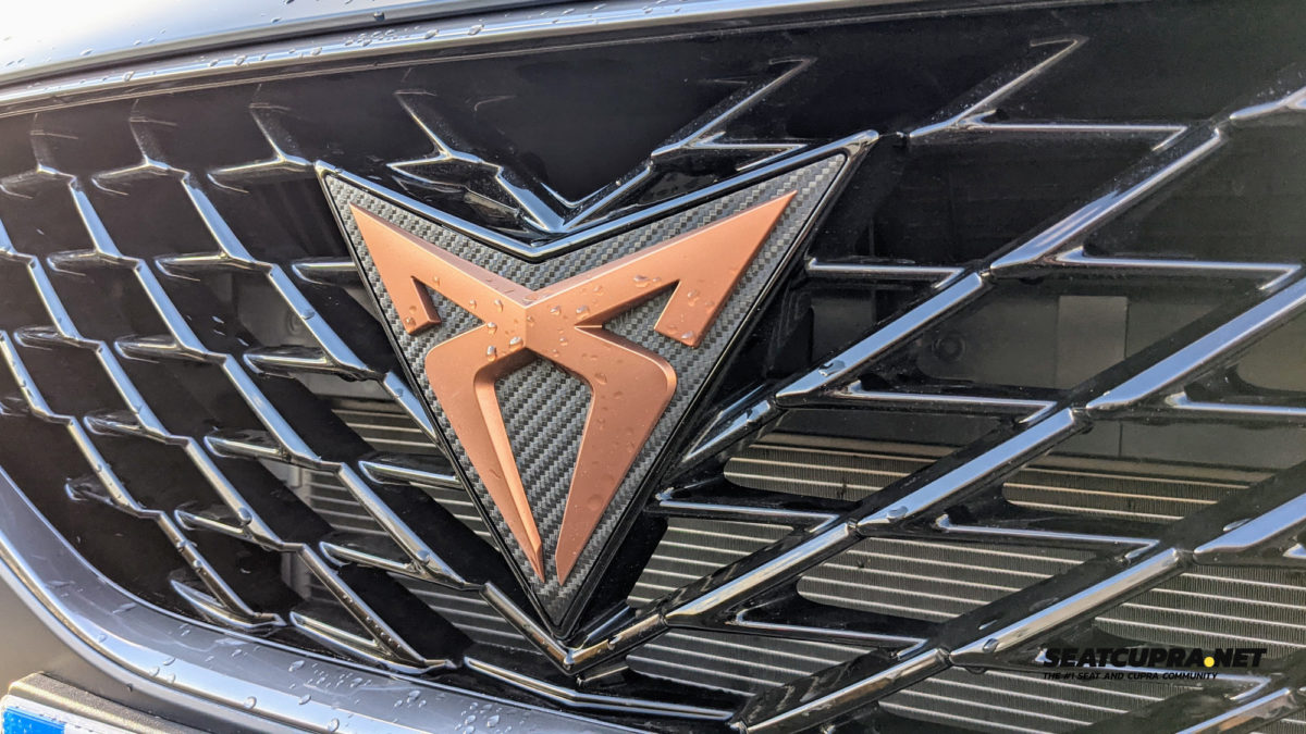 CUPRA Formentor front grille