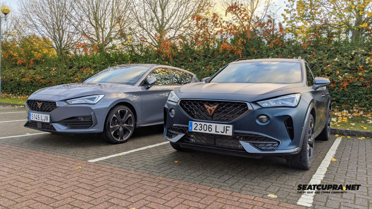 CUPRA Formentor and CUPRA Leon