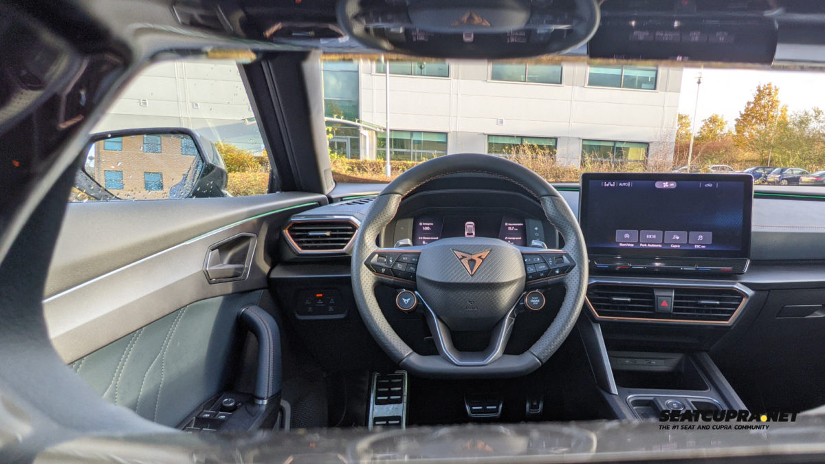 CUPRA Formentor dash