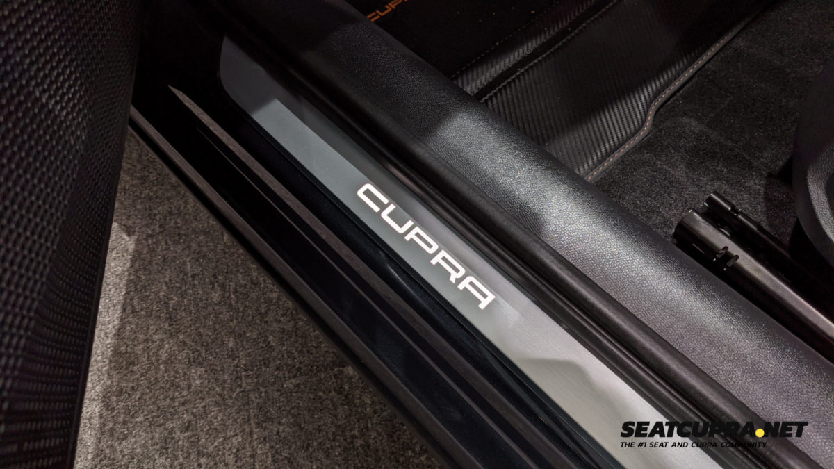 CUPRA Formentor led door sill