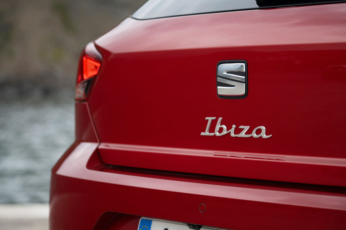 New SEAT Ibiza boot in red