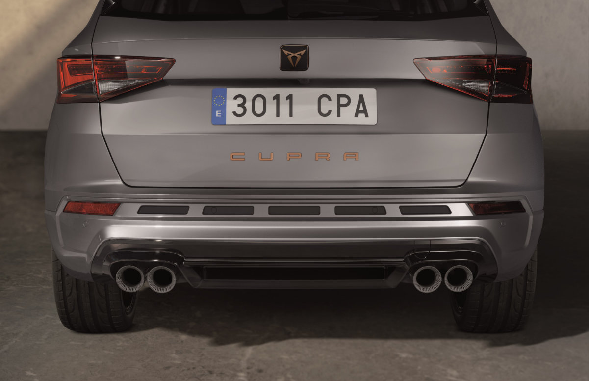 CUPRA ATECA LIMITED EDITION Akrapovic exhausts