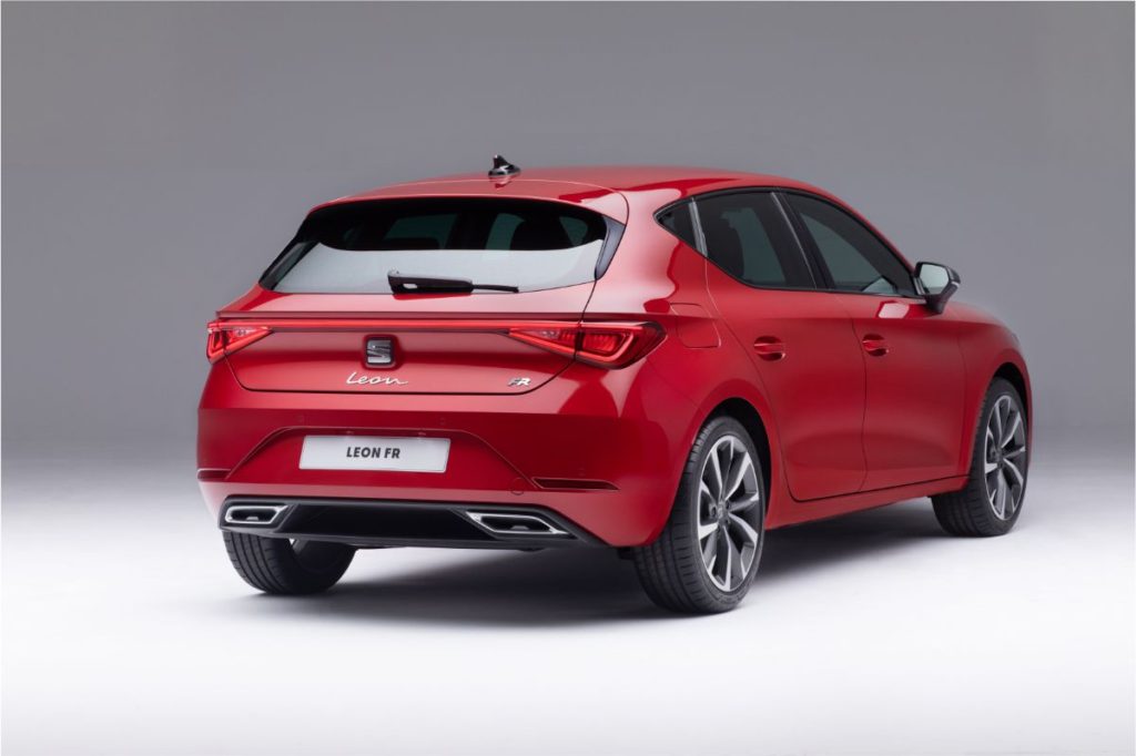 New SEAT Leon FR Desire Red rear