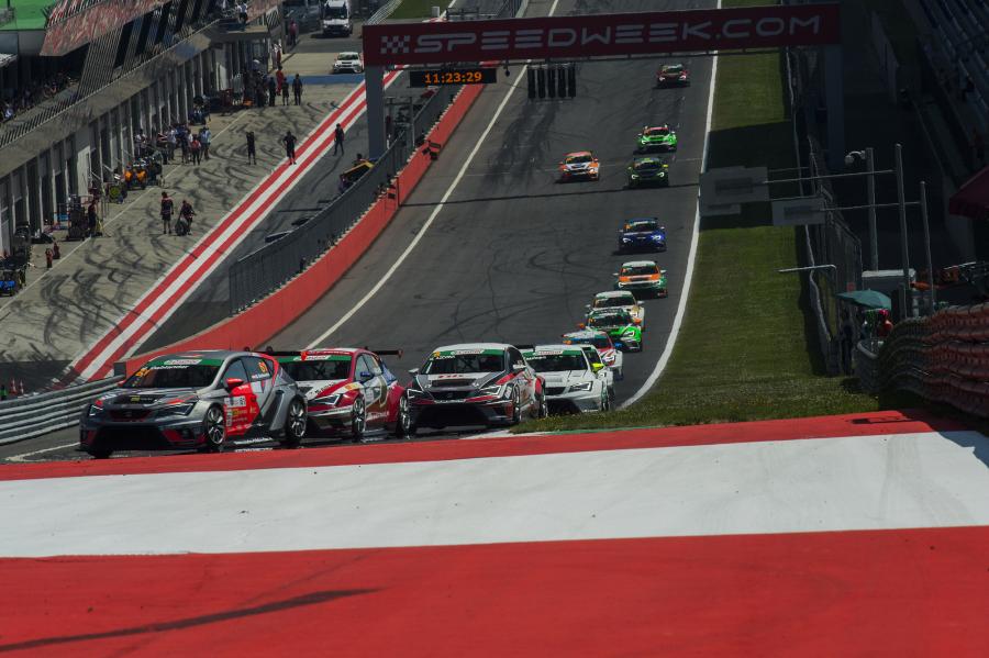The SEAT Leon Eurocup at the Red Bull Ring